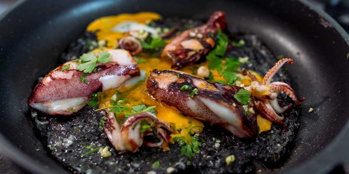 Huevos de calamares Torry Harris