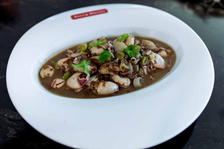 Puntilla con morcilla