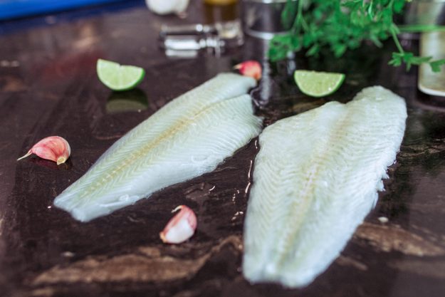 Halibut pata la hostelería