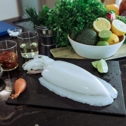 Sepia congelada para hostelería