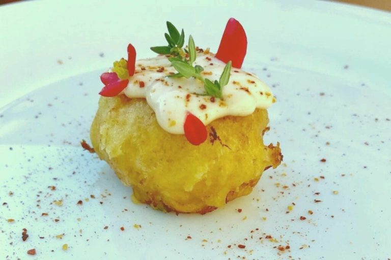 buñuelo-halibut Buñuelo de pescado