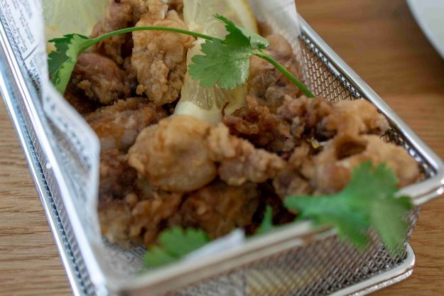 puntilla rebozada tapa de puntilla de calamar rebozada