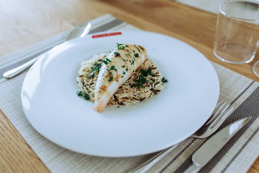 Calamar Relleno Ricotta Espinacas Torry Harris Marcos Masterchef