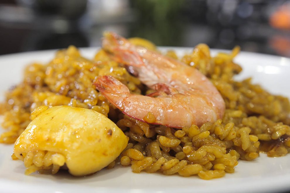 Arroz Marisco Ricepaella Torry Harris