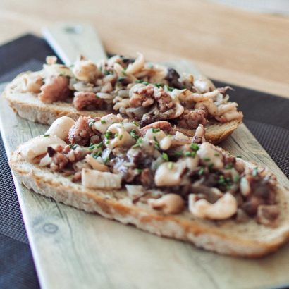 tosta de sepia y calamar torry harris
